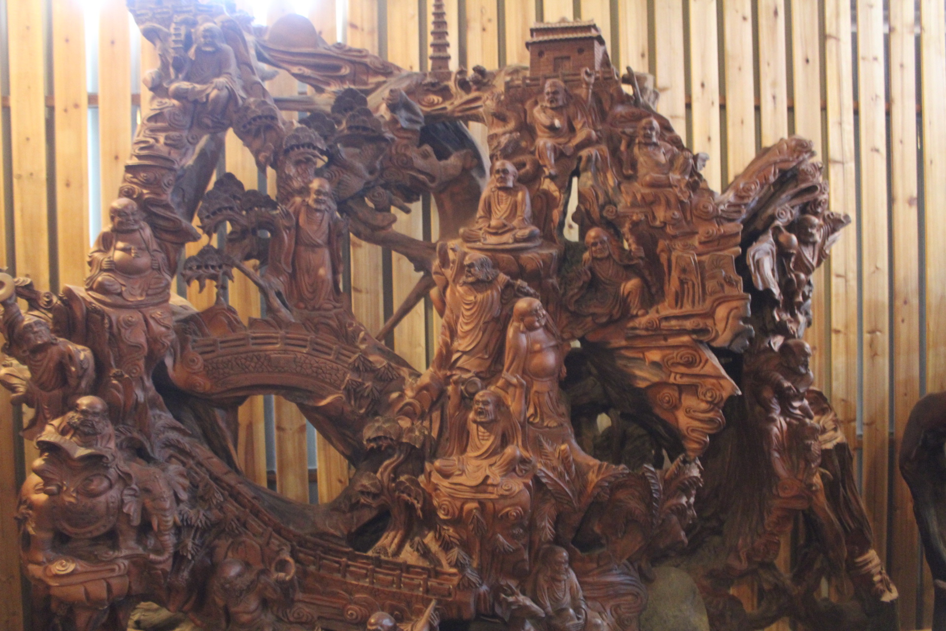 【紅豆杉 十八羅漢 大型根雕木雕實(shí)木擺件】?jī)r(jià)格,廠家,圖片,木質(zhì)、竹質(zhì)工藝品,福建省閩侯縣上街鎮(zhèn)建平鼓歌工藝館-